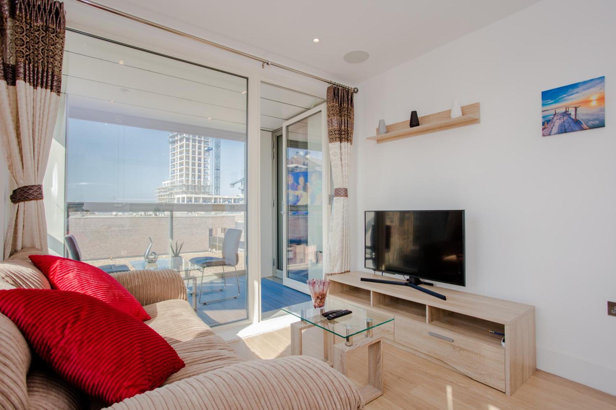 Brand New 2 Bedroom 2 Bath Flat At Brixton Station And O2 For Max 8 Guests Appartamento *